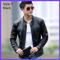 Mens Casual Cow leather jacket jaket kulit for mens clothing jackets men motorcycle leather coats