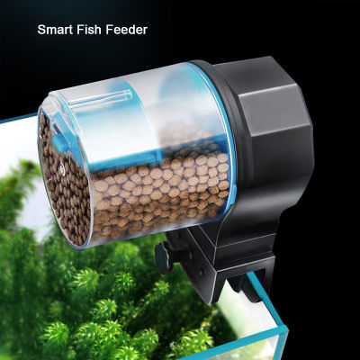 Automatic feeder for fish Shrimp Turtle Tank Auto Fish Feeder Timer Food Feeding 1224H Aquarium Accessory 50100g Feeding Box