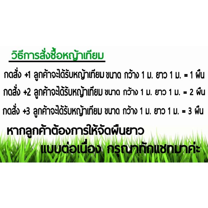 โปรพิเศษ-หญ้าเทียม-1-cm-ขนาด-1x3-เมตร-หญ้าเทียมเกรดเอ-หญ้าเทียมม้วน-สำหรับตกแต่งสวน-ตกแต่งบ้าน-คันทรี่-กร๊าส-country-grass-ราคาถูก-หญ้า-หญ้าเทียม-หญ้าเทียมปูพื้น-หญ้ารูซี-หญ้าแต่งสวน-แต่งพื้น-cafe-แต่