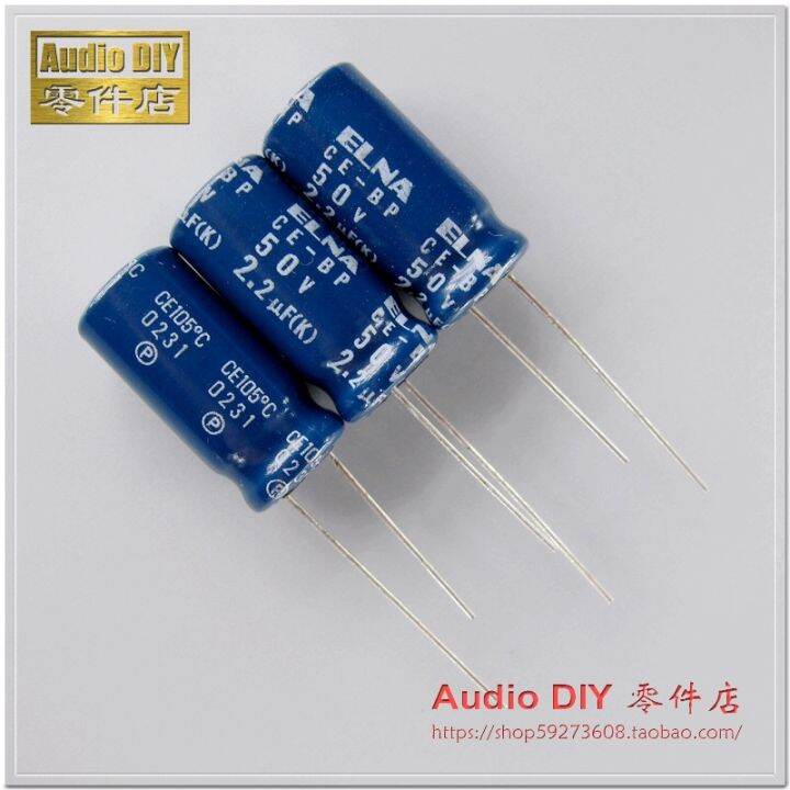 free-shipping-10pcs-30pcs-ce-bp-rne-2-2uf-50v-10x21mm-10-large-volume-non-polar-electrolytic-capacitor-for-audio