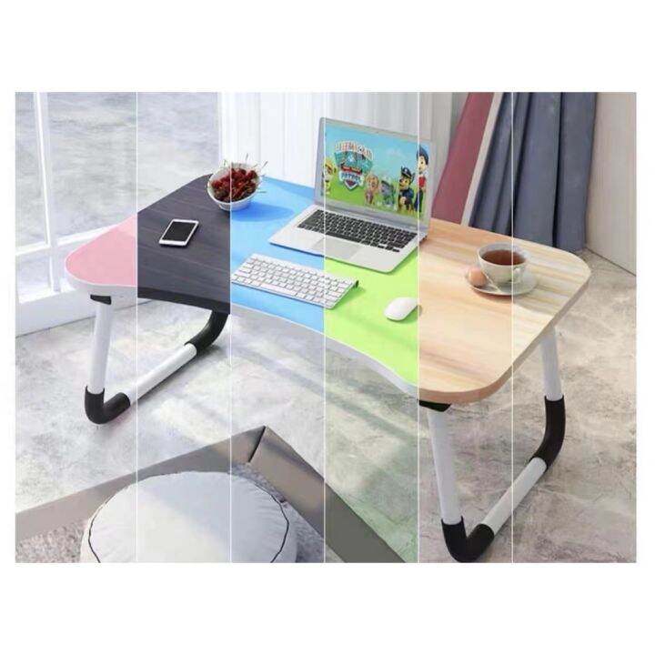【COD】zste31 foldable laptop table online table adjustable 60x40x28 cm