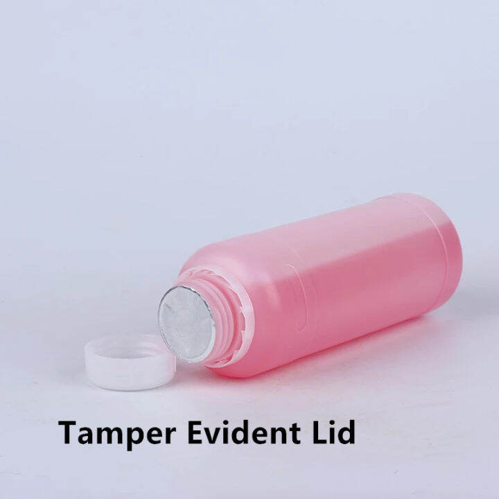 250ml-round-plastic-bottles-with-lid-empty-chemical-liquid-packaging-container-food-grade-hdpe-refillable-bottle-10pcs