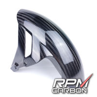 BMW S1000RR S1000R บังโคลนหน้า คาร์บอนไฟเบอร์ ลาย 12k Carbon Fiber Front Fender RPM CARBON