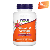 พร้อมส่ง NOW Foods, Vitamin C Crystals, 8 oz (227 g)