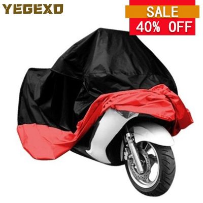 Motorcycle Cover Waterproof Outdoor Moto Case Motorbike Raincoat Bike Protector Covers Shelter Storage Tent Garage Accessories Covers