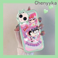 เคส Chenyyyka สำหรับ iPhone 13 iPhone 13 Pro iPhone 13 Pro iPhone 13 Pro Max ลายดอกไม้ลายการ์ตูน Kuromi เคสซิลิโคนเลนส์กล้องถ่ายรูปแบบนิ่มมอนสเตอร์น้อยน่ารักเคสใสกันกระแทกแบบใสง่าย