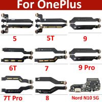 Original USB Charging Port Connector Board For Oneplus 5 5T 6 6T 7 7T 8 9 Pro 9R Nord N10 5G Charging Socket Headphone AudioJack Wires  Leads Adapters