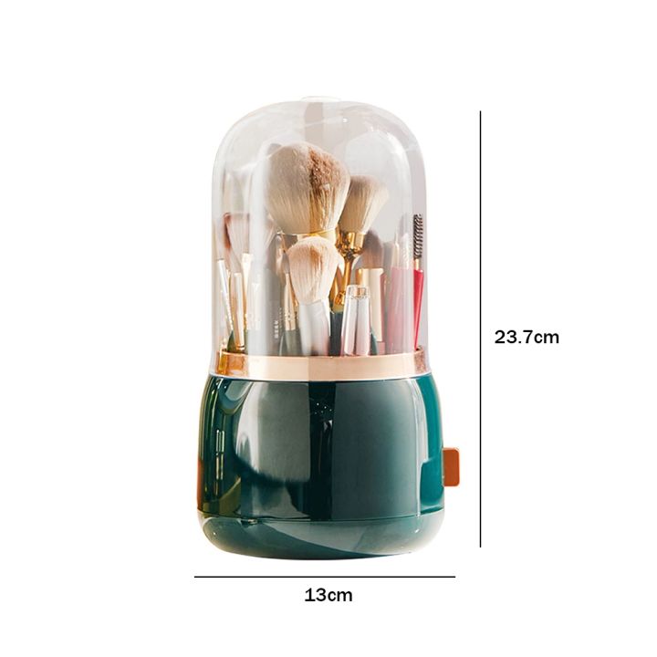 7-grids-cosmetic-display-holder-box-360-rotating-makeup-tool-organizers-transparent-dustproof-lightweight-for-school-office