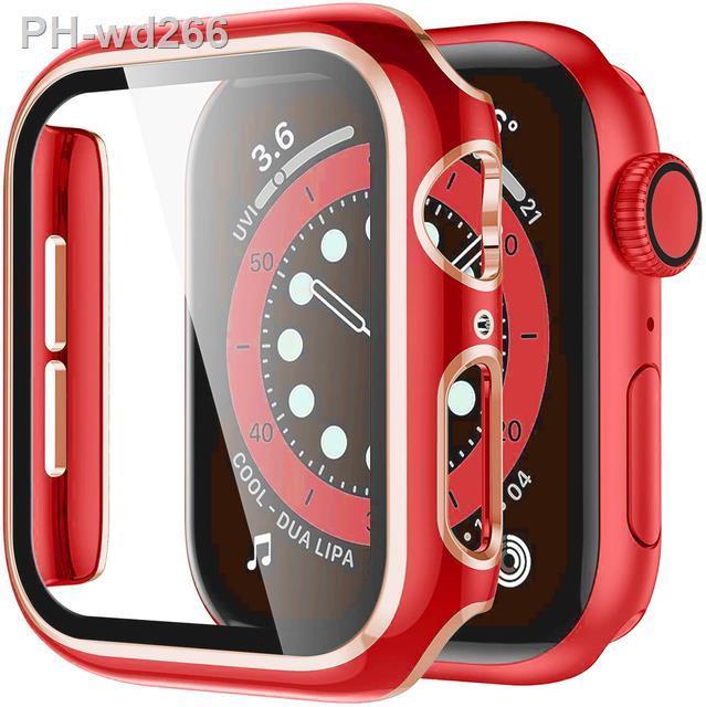 cover-for-apple-watch-case-45mm-41mm-44mm-40mm-42mm-38mm-screen-protector-pc-bumper-tempered-glass-iwatch-series-8-7-se-6-5-4-3
