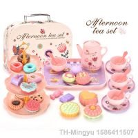 Kid Pretend Play Toys Girls Play House Set Kitchen Afternoon Tea Simulation Food Cake For Children Game Gift