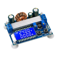 35W Dc 5.5-30V ถึง0.5-30V จอแสดงผลแอลซีแบบดีดิจิตอลอัตโนมัติก้าวลงเพิ่มตัวแปลงรถยนต์แหล่งจ่ายไฟกระดานปรับได้โมดูล