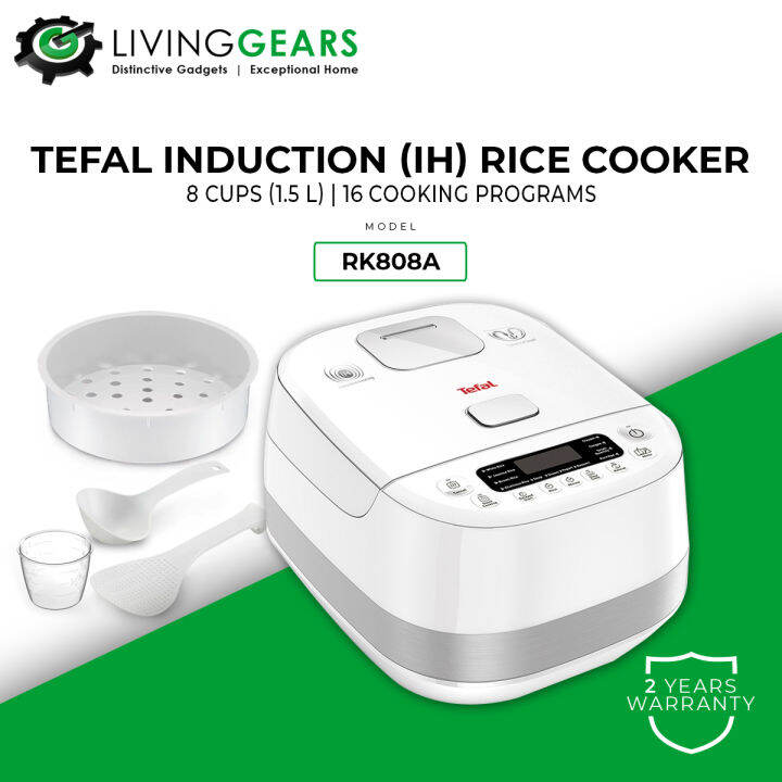 Tefal 1.5L Rice Cooker RK808A Induction Heating (IH) Rice Cooker Lazada