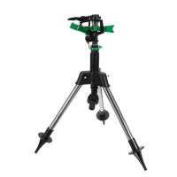 【❖New Hot❖】 PIFEI สวนโรงนารดน้ำสแตนเลส Tripod ผลกระทบ Movable เครื่องรดน้ำต้นไม้สำหรับเครื่องมือรดน้ำในสวน