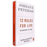 Genuine English original book 12 rules for life Jordan B. Peterson Jordan bestseller