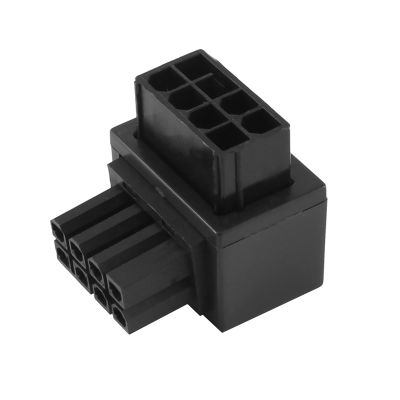 ATX 8Pin Female 90 Degree Angled to 8 Pin Male Power Adapter ATX 8Pin Power Adapter for Graphics Video Card GPU