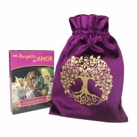 【YF】 Spanish: Los Angeles Del Amor Oracle Card Fate Divination Family Party  Game Toy Tarot And Free Velvet Bag PDF Guide