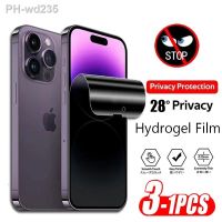 1-3Pcs Anti-Spy Hydrogel Film for IPhone 11 14 Pro Max 7 8 Plus Privacy Screen Protectors for IPhone 12 13 PRO XS MAX Mini X XR