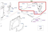 ถังน้ำสำรอง NISSAN NAVARA D40 21710-EB70A เป็นอะไหล่แท้ Nissan) รหัส A525