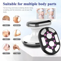 Home Multifunctional Electric Rf Heating Cellulite Slimming Ems Body Sculpting Body Slimming Ultrasound Fat Reduction Machine Massager Fat Burning Micro Current Infrared Therapy Body Beauty Equipment Tools