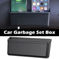 ▩☈№ Black Car Door Side Storage Box Organizer Auto Dashboard Holder Pocket for Phone Key Interior Parts Car Accessories Gadget M7Y9