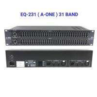 Equalizer A-ONE อีคิวอีควอไลเซอร์31ช่อง รุ่น EQ-231 - สีดำ จัดส่งฟรี เก็บเงินปลายทางได้