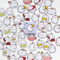 【LZ】 45 Pcs/box Rabbit Vacation Mini Paper Sticker Decoration Diy Scrapbooking Diary Label Stickers Stationery Shcool Office Supply