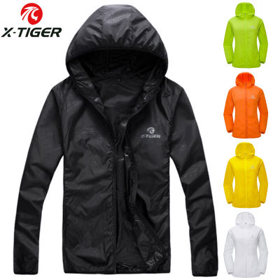 X-TIGER 10 Colors Windproof Cycling Jersey MTB Bike Bicycle Windcoat Super Light Sunscreen Hiking Jacket Cycling Sports Clothes