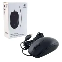 Logitech เมาส์ USB Mouse รุ่น B100 (Black)