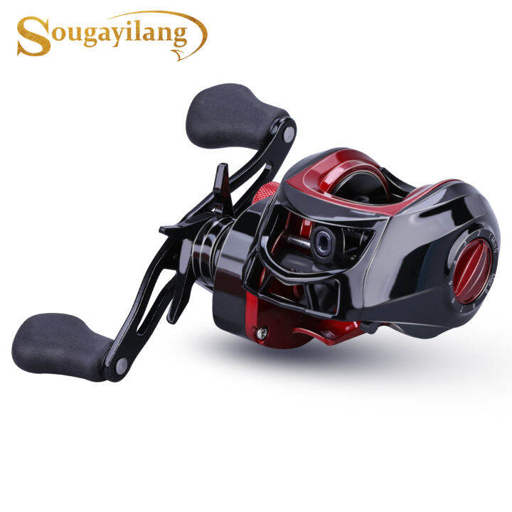 Produktbild von Sougayilang Angelrutenkombination – Baitcasting- & Spinnrolle + IM6 Graphitrute – Allround-Set