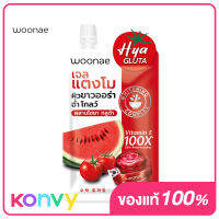 Woonae Tangmo Whitening Gel 50g วูเน่ เจลเนื้อแตงโม ไฮยาเติมผิวชุ่มชื้น