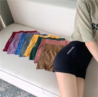 【YD】 New Seamless Shorts Woman Push Up Booty Workout Waist Leggings Pants Tummy Gym