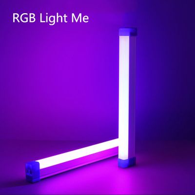 USB Rechargeable LED Night Light Bedroom Decor Lights Portable Bar Decor Blue Purple Light Atmosphere Lamp with Magnetic Sticker Bulbs  LEDs HIDs