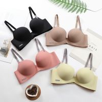 [A LIKE] XUANTAOWU Sexy Lingerie 3/4 Cup Seamless Push Up WomenComfortable Semi-girl Brassiere Underwear