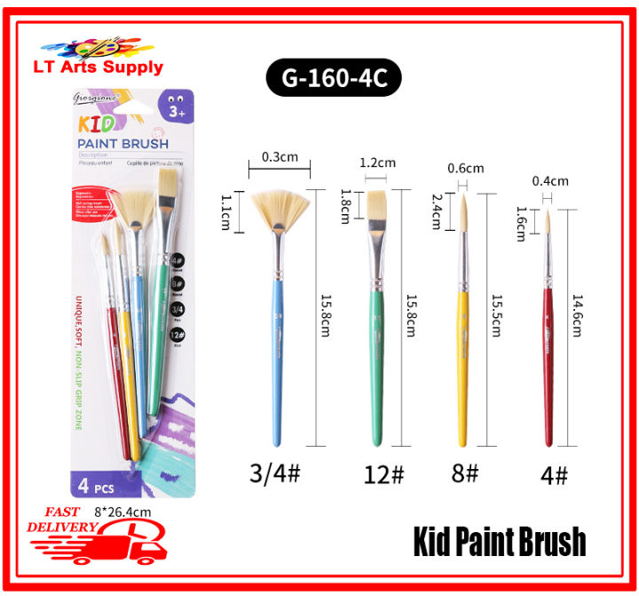 Kid Paint Brush Artist Paint Brush Set