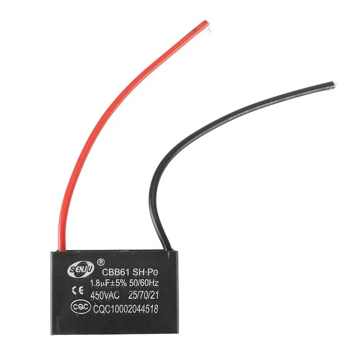 Kapasitor Kipas Angin 1,8 UF Mikro Capasitor Kipas 1.8 Mikro Spare Part