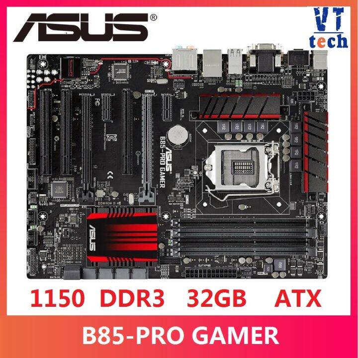 motherboard ASUS B85PRO GAMER LGA1150 DDR3 32GB USB3.0 for I3 I5 I7