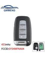 Qwmend กุญแจรถอัจฉริยะ Sy5hmfna04สำหรับ Kia K2 K5 Rio Optima Sorento Mohe/hyundai I30เจนเนซิสอีคัส Ix35 I45 433Mhz