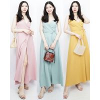 SLYQ ? NATASHA WRAP LINEN SINGLET DRESS