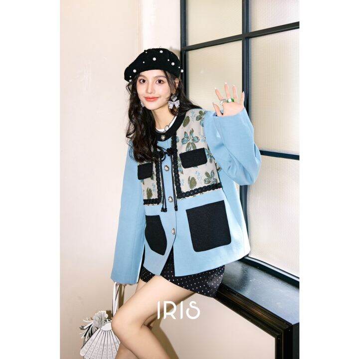 [สินค้าลิขสิทธิ์แท้] IRIS BOUTIQUE IJ2331037 Dunedin jacket เสื้อแจ็คเ