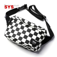 SYS Unisex Classic Checkerboard Belt Bagกระเป๋าMessengerถุงเล็ก