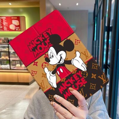 เคสไอแพด ลายการ์ตูนหมีพูห์ สำหรับ Cartoon Mickey iPad Ipad Air4 air5 10.9 1 2 3 4 5 9.7 Air1 Air2 10.5 10.2 Gen 7 8 9 pro11