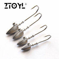 ZTOYL 3.5g 5G 7g 10g 14g 21g jighead fishhooks หนอนตกปลาล่อ Hook Soft Lure