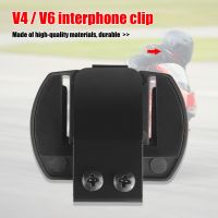 1/2/3/5PCS V4 V6 Clip Bracket Suitable for Motorcycle Bluetooth Interphone Microphone Speaker Headset And Helmet Intercom Clip