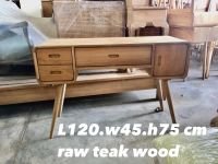 Free delivery desk wood โตีะเขียนหนังสือ Teak Wood work desk โต๊ะไม้สัก 4 ลิ้นชัก Wood office desk 4 drawers ย120. ก45. ส75ซม Wooden Desk writing desk โตีะทำงาน Wood Working Desk