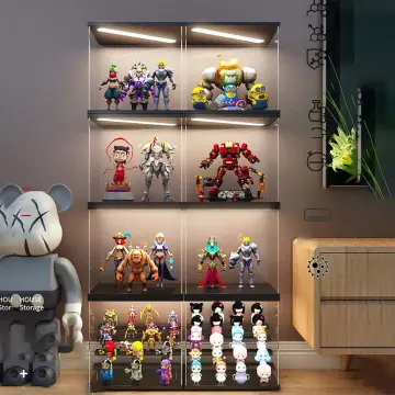 Led Display Shelf, Collectibles Display Shelf with Lights