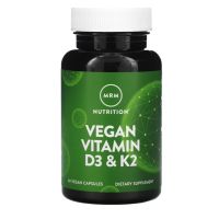 MRM Vegan Vitamin D3 &amp; K2 60 Vegan Capsules