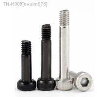 10-20pcs M2 M2.5 M3 M4 Grade 12.9 Cup Head Socket Screws Half Tooth Inner Hexagon shoulder screw Bolts Nickel Plating/Black A2