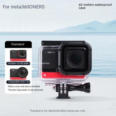 สำหรับ Insta360 Oners 4K ป้องกันกล้องถ่ายภาพเคลื่อนไหวกันน้ำกรอบดำน้ำอุปกรณ์เสริม