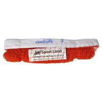 SPORTLAND เน็ต แบดมินตัน Badminton Red Nylon Net NoSling 0.7x6.1.M0.5mm.SP033