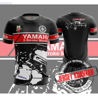 New！T-shirt 2023！tidur pendek baru dengan Jersey Yamaha L RXZ The 3D Summer Fashion, Suitable for Men and Women 2023 High quality products （Freeprinting of names）